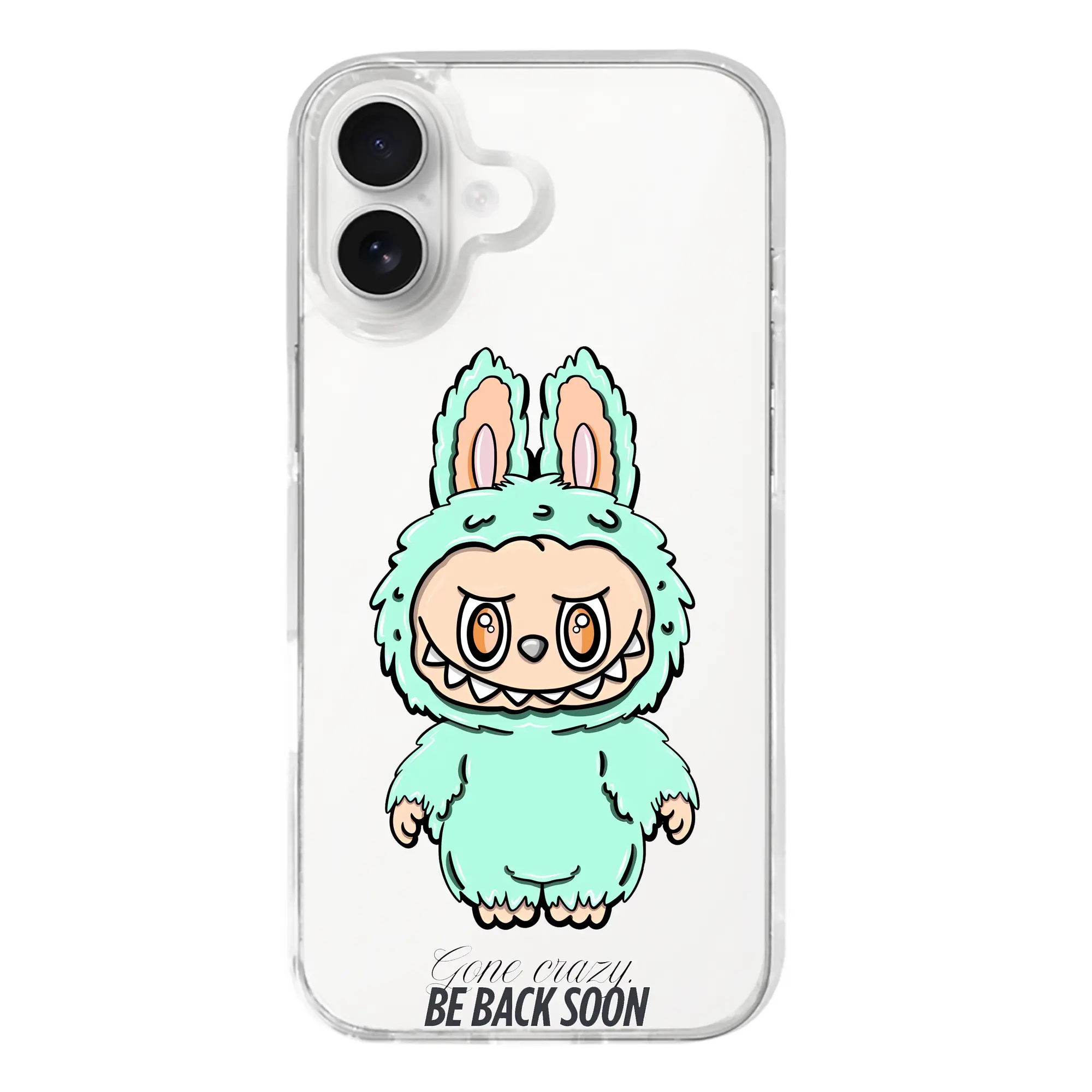 ラブブ グッズ ラブブ - iPhone 17シリーズ 透明スマホケース – 薄型・耐衝撃・精密フィット保護カバー